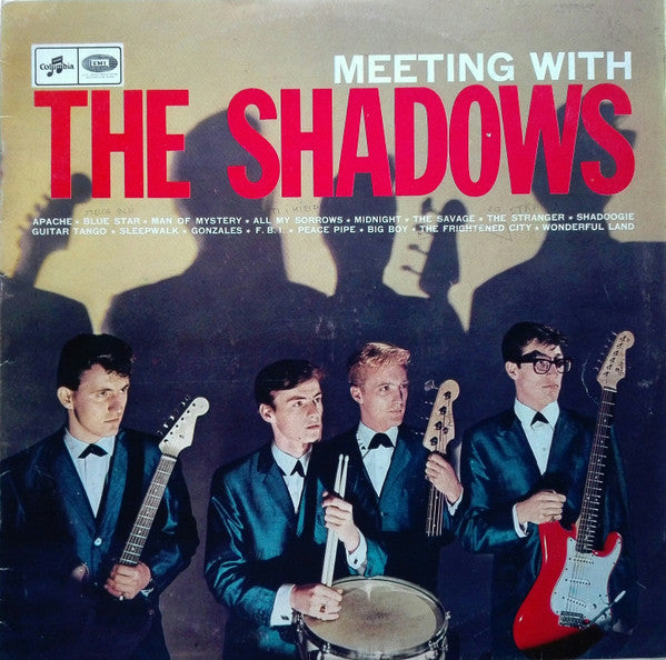 The Shadows : Meeting With The Shadows (LP, Comp, Mono, RE)