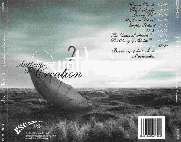 Until Rain : Anthem To Creation (CD, Album)