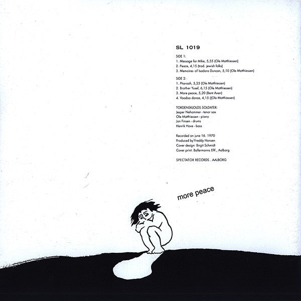 Tordenskjolds Soldater (2) : Peace (LP, Album, RE, 180)