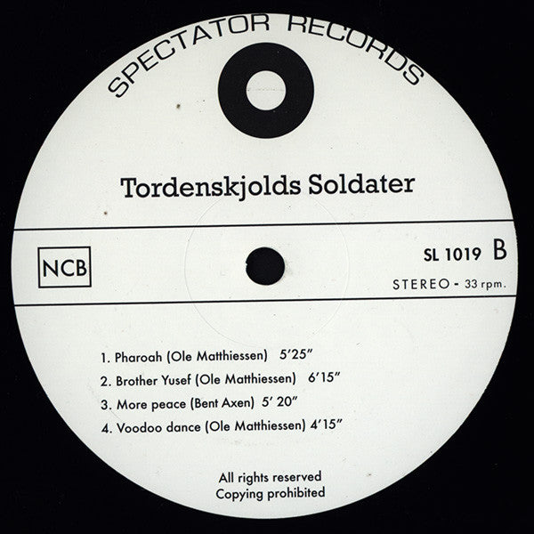 Tordenskjolds Soldater (2) : Peace (LP, Album, RE, 180)