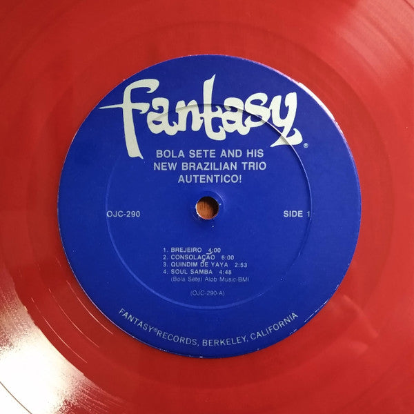 Bola Sete And His New Brazilian Trio : Autentico! (LP, Album, RE, RM, Red)