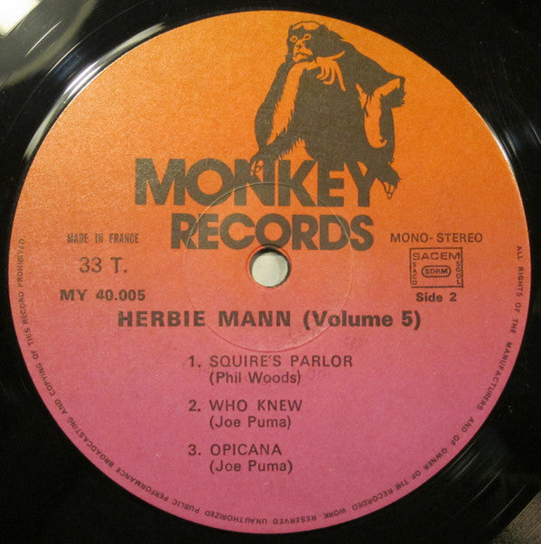 Herbie Mann : Volume 5 (2xLP, Comp)