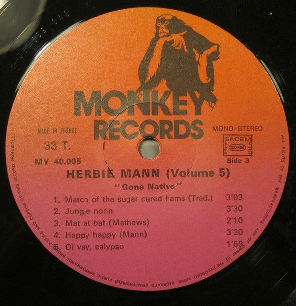 Herbie Mann : Volume 5 (2xLP, Comp)