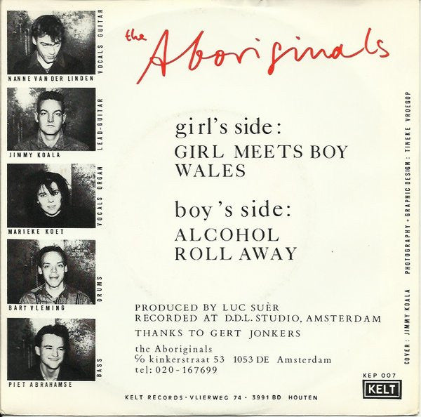 The Aboriginals : Girl Meets Boy (7", EP)