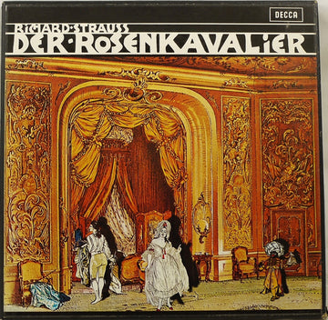 Richard Strauss, Wiener Philharmoniker, Georg Solti, Régine Crespin, Yvonne Minton : Der Rosenkavalier (4xLP, WB  + Box)