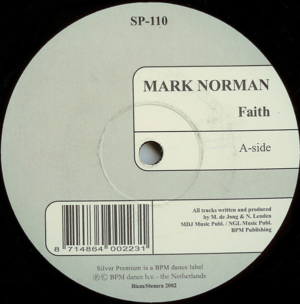Mark Norman : Faith (12")