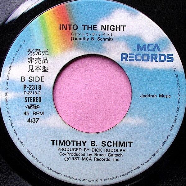 Timothy B. Schmit : Boys Night Out (7", Single, Promo)