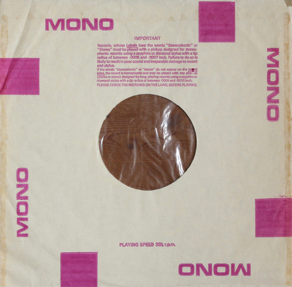 The Rolling Stones : The Rolling Stones (LP, Album, Mono, RE)