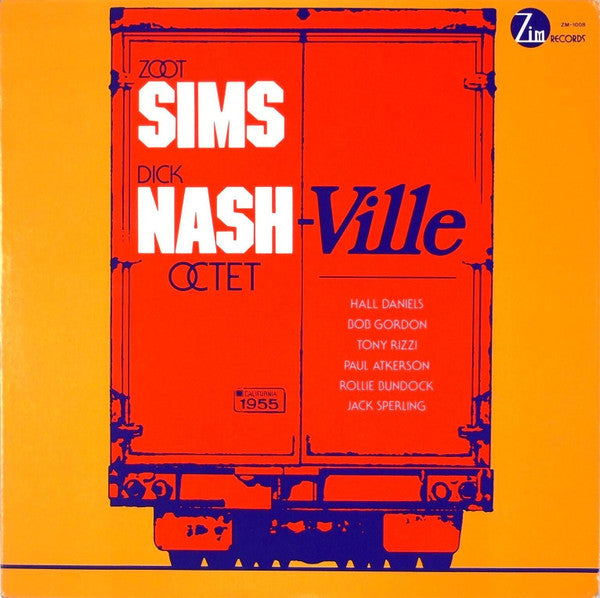 Zoot Sims/Dick Nash Octet : Nash-Ville (LP, Album, Mono, RE)