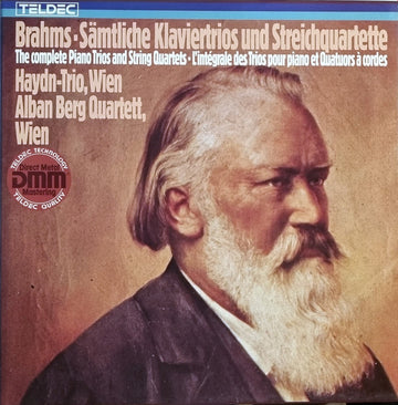 Johannes Brahms, Haydn-Trio, Wien, Alban Berg Quartett : Sämtliche Klaviertrios Und Streichquartette (3xLP, Boo + Box)