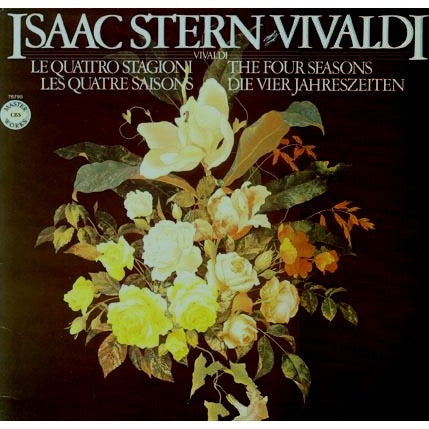 Antonio Vivaldi - Jerusalem Music Center Chamber Orchestra / Isaac Stern : Isaac Stern Plays And Conducts The Four Seasons (LP, Album)