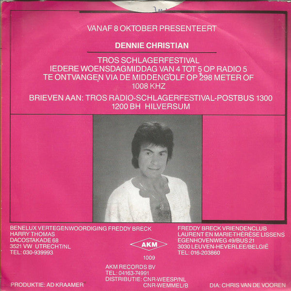 Freddy Breck : Vrienden (7", Single)