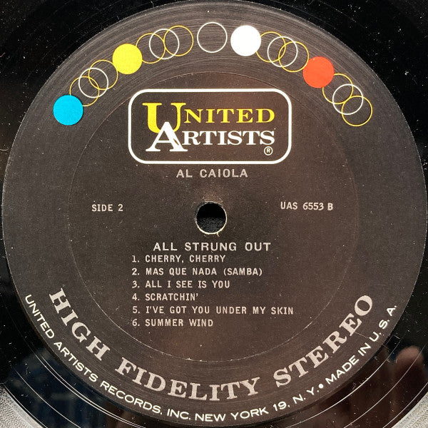 Caiola Combo : All Strung Out (LP, Album)