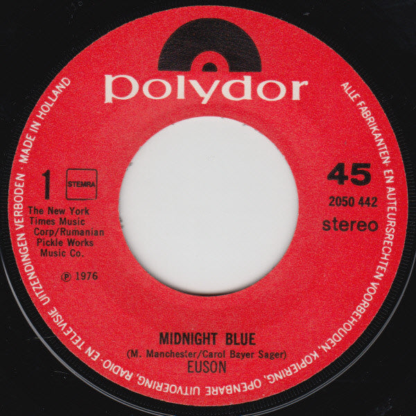 Euson : Midnight Blue (7", Single)