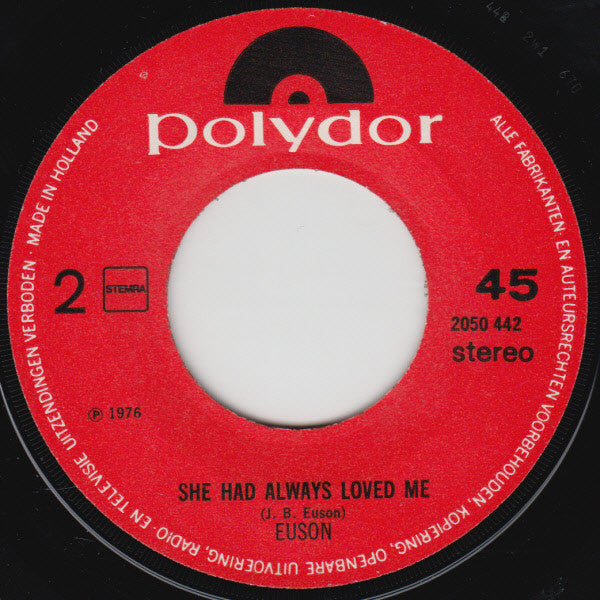 Euson : Midnight Blue (7", Single)