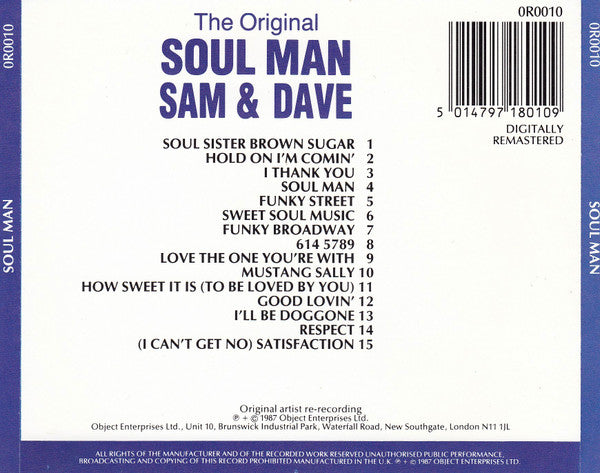 Sam & Dave : The Original Soul Man (CD, Comp)