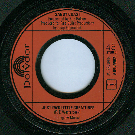 Sandy Coast : Just Two Little Creatures (7", Single)