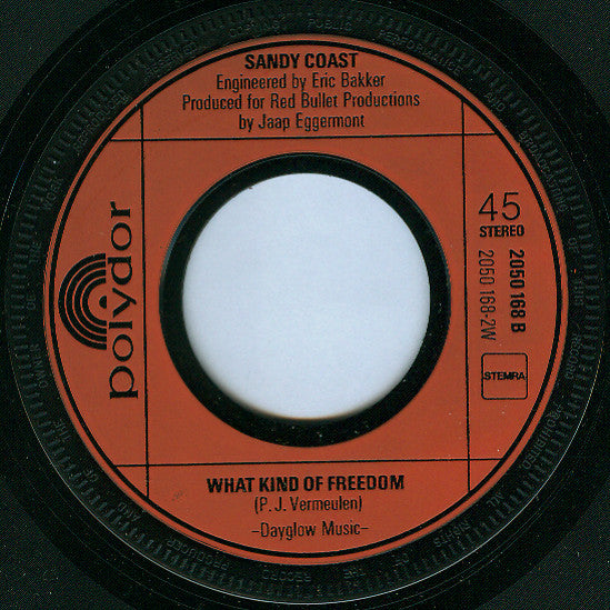 Sandy Coast : Just Two Little Creatures (7", Single)