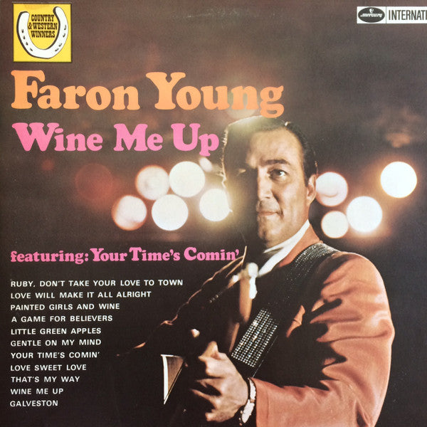 Faron Young : Wine Me Up (LP, Album)