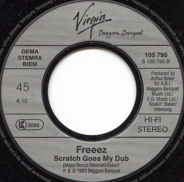 Frēēē'z̮* : Pop Goes My Love (7", Single)