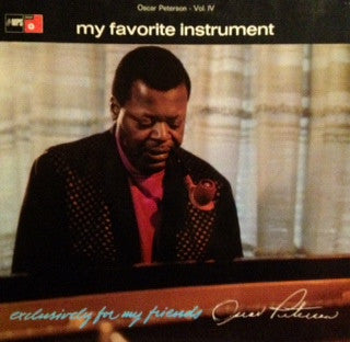 Oscar Peterson : My Favorite Instrument (LP, Album, RP)