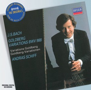 Johann Sebastian Bach, András Schiff : Goldberg Variations BWV 988 (CD, Album, RE)