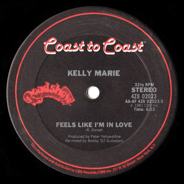 Kelly Marie : Feels Like I'm In Love / New York At Night (12")