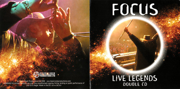 Focus (2) : Live Legends  (2xCD, Comp)