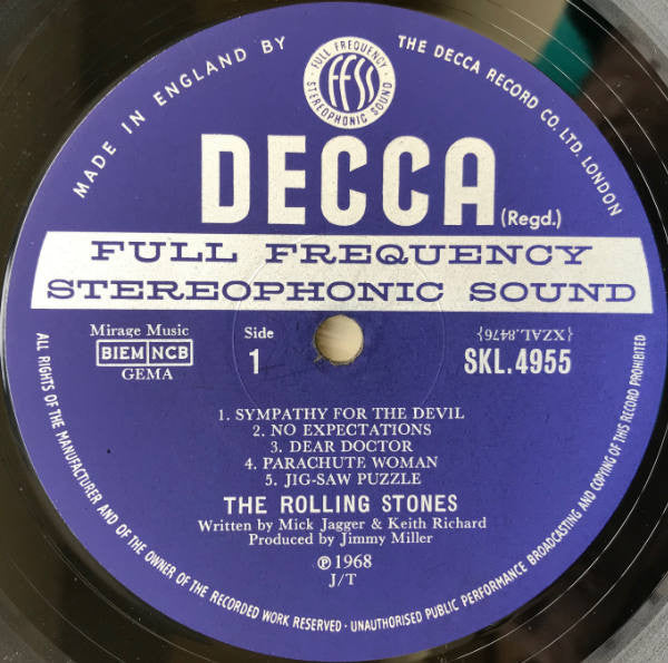 The Rolling Stones : Beggars Banquet (LP, Album, Gat)