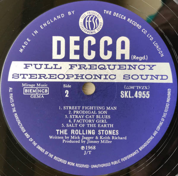 The Rolling Stones : Beggars Banquet (LP, Album, Gat)