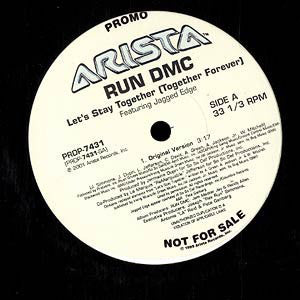 Run-DMC : Let's Stay Together (Together Forever) (12", Promo)