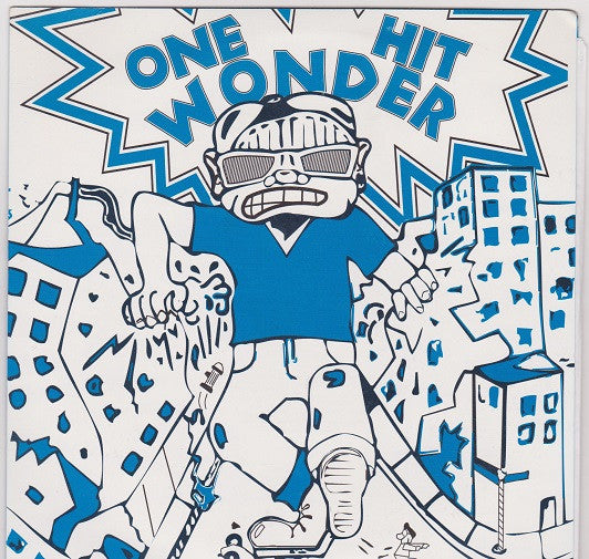 One Hit Wonder (2) : Not In This Town (7", EP, Num, Blu)
