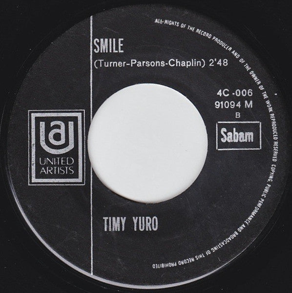 Timi Yuro : Hurt (7", Single)