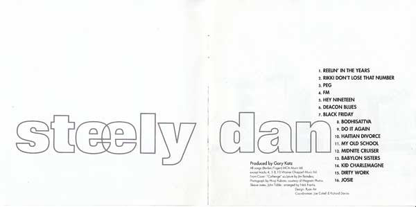 Steely Dan : Remastered • The Best Of Steely Dan (Then And Now) (CD, Comp, RM)
