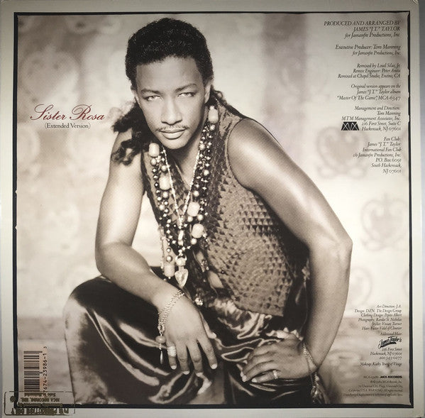 J.T. Taylor : Sister Rosa (Extended Version) (12", Maxi)