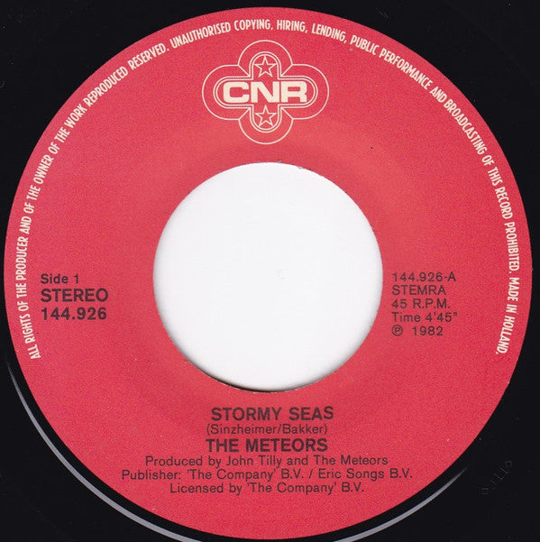 The Meteors : Stormy Seas (7")