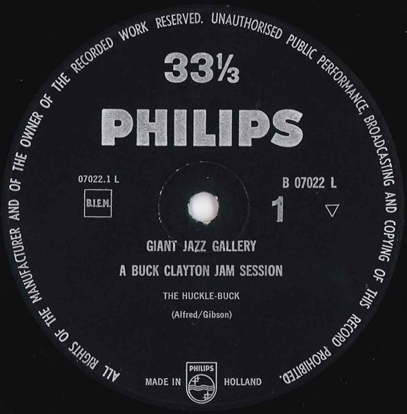 Buck Clayton : A Buck Clayton Jam Session (LP, Mono, RE)