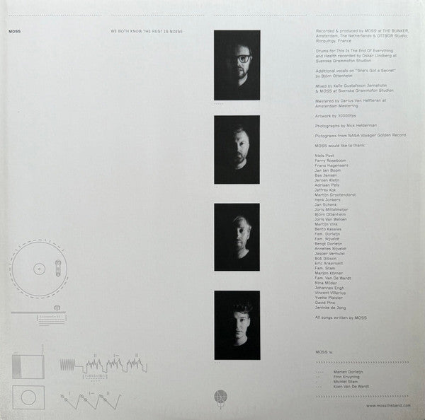 Moss (7) : We Both Know The Rest Is Noise (LP, Album + CD, Album)