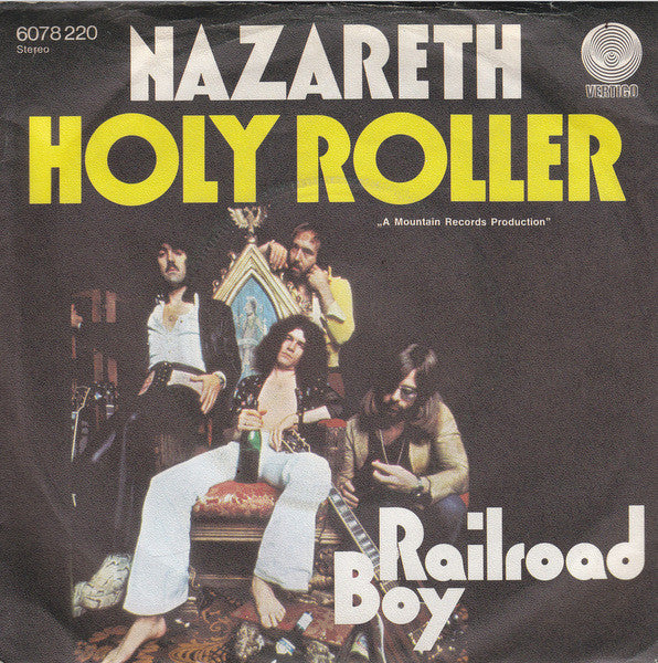 Nazareth (2) : Holy Roller (7", Single)