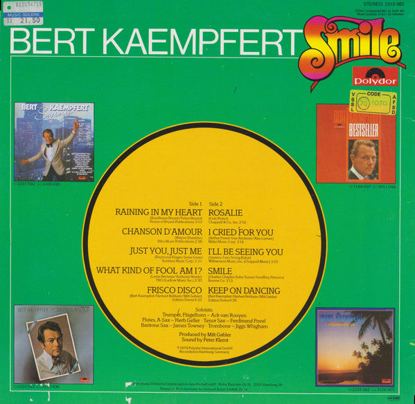 Bert Kaempfert : Smile (LP, Album)