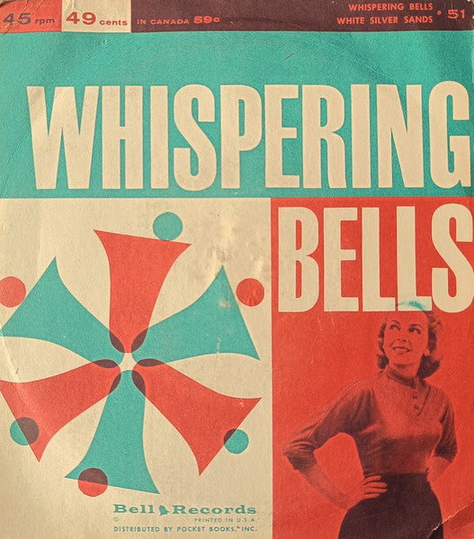 Bruce Adams (2) / The Checker Coat Boys : White Silver Sands / Whispering Bells (7")