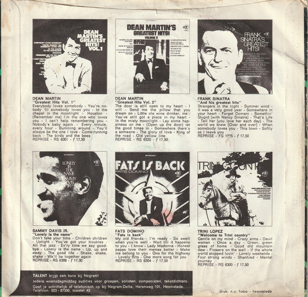 Fats Domino : Lovely Rita  (7", Single)