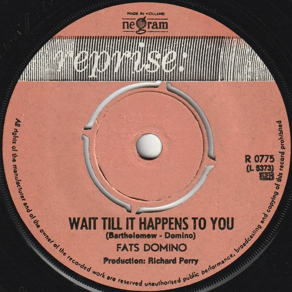 Fats Domino : Lovely Rita  (7", Single)