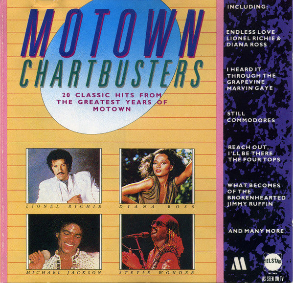 Various : Motown Chartbusters (CD, Comp)