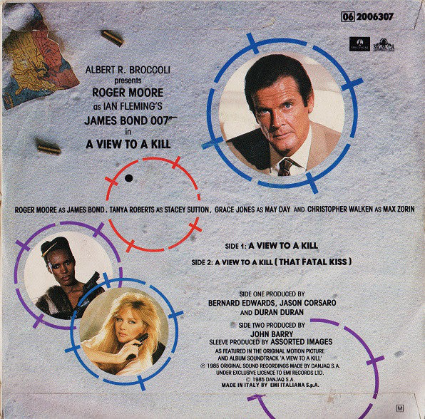 Duran Duran : A View To A Kill (7")