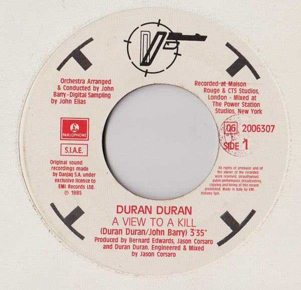 Duran Duran : A View To A Kill (7")