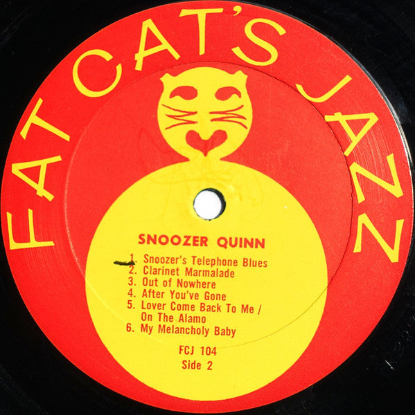 Eddie "Snoozer" Quinn : The Legendary Snoozer Quinn (LP, Album)