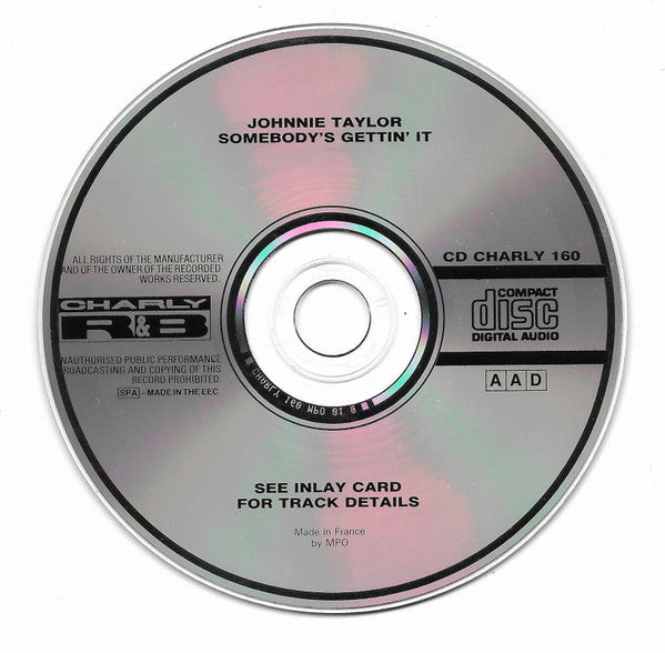 Johnnie Taylor : Somebody's Gettin' It (CD, Comp)