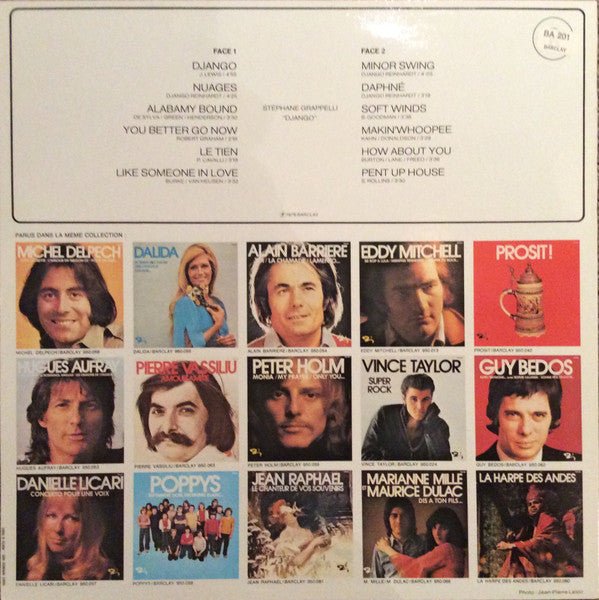 Stéphane Grappelli : Django   (LP, Album, RE)