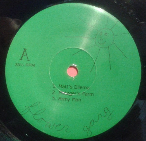 Flower Gang : Guys With Glasses (7", EP, Num)